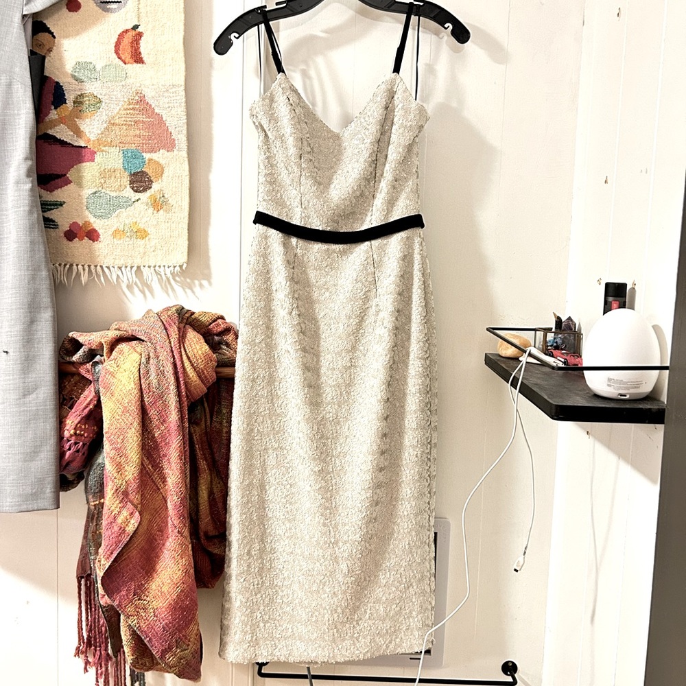 Dress the Population Emma Sheath Dress color Bone